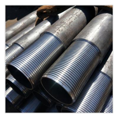 China Two head threaded steel pipe of structure pipe/fixed anchor pipe for tunnel construction/jointing steel pipe for sale