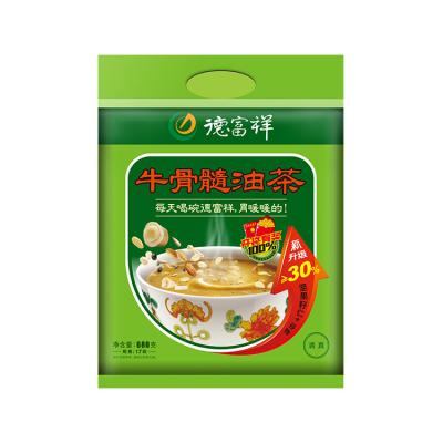 China Normal raw instant grain products porridge production line 680g beef marrow instant solid soup for breakfast for sale