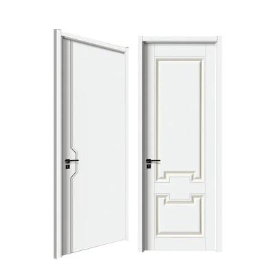 China Latest Design Guarantee Waterproof Commercial Wood Door Quality Customized Simple Design Complete Door for sale