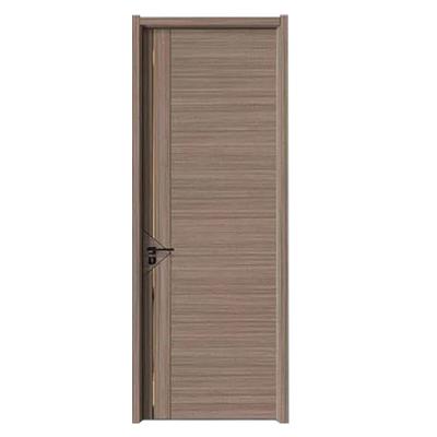 China Beautiful of style door and durable hot sale modern minimalist wooden full interior swing door waterproof for sale