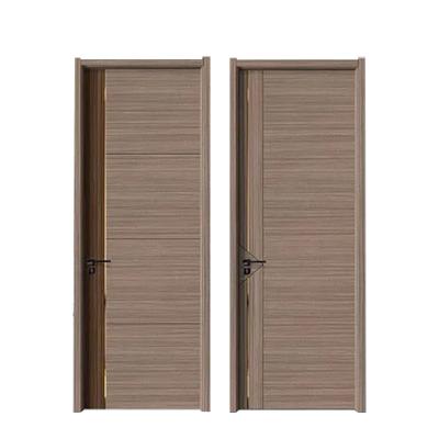 China China manufacture beautiful quality and durable waterproof wooden door full interior swing door for sale