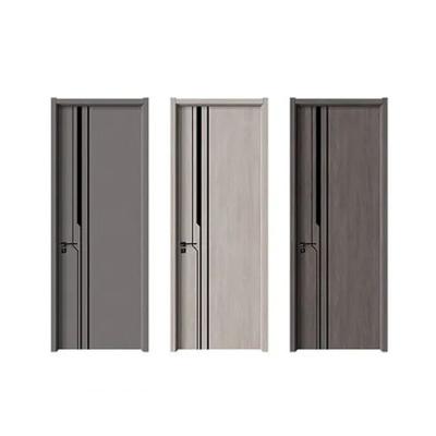 China New Arrival Best Full Waterproof Natural Wood Door Full Prices For Bedroom/Apartment/Hotel for sale