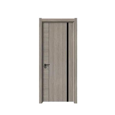 China Waterproof Minimalist Eco-friendly Door Bedroom Door Set Melamine HDF Wooden Door for sale