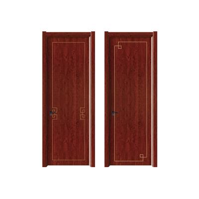 China Morden Design Appearance Waterproof Office Painting Solid Fill Doors Interior Wooden Door for sale