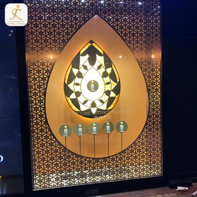 China wear-resistance water drop design stainless steel panel coating decorative wall panel malaysia colored interior wall paneling for sale