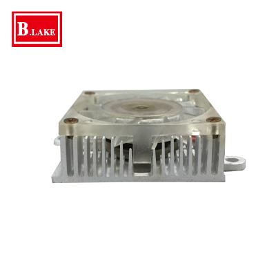 China Hard Drive Aluminum Extrusion Heatsink With Cooling Fan For CPU for sale