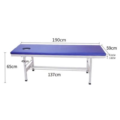 China Modern thickened and widened convenient massage bed physiotherapy bed for beauty salon patient bed for sale