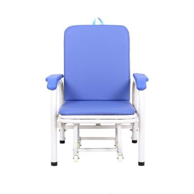 China IVY-Y02 Multifunctional Foldable Comfortable Furniture Hospital Furniture Foldable Reclining Hospital Accompany Chair for sale