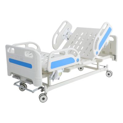 China 2 ABS Crank Manual Hospital Bed 2 Functions 2 Crank Hospital Bed Manual Hospital Bed for sale