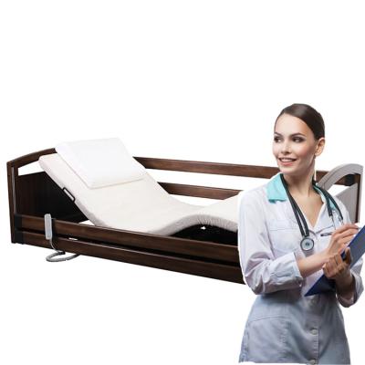 China Hospital Bed Top Selling Modern Electric Nursing Home Wooden Bed For Seniors for sale