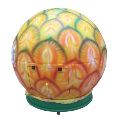 China Water Proof Summer Season Pineapple Juice Kiosk For Beaches Summer Food Kiosk for sale