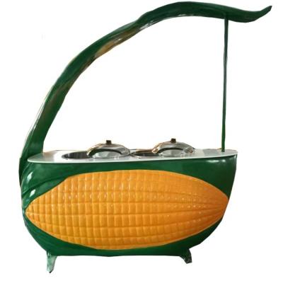 China Fresh Shaped Water Proof Corn Cob Kiosk For Selling Corn for sale