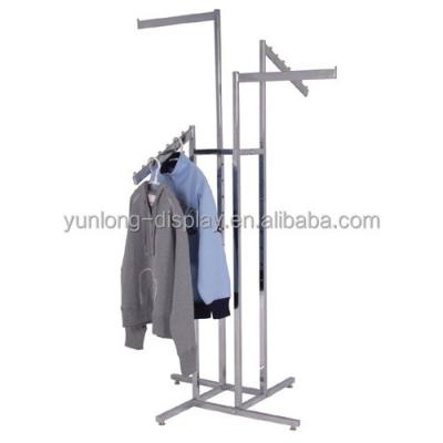 China Shop Fittings Clothing Metal Display Rack , Nice Type For Supermarket And Shop for sale