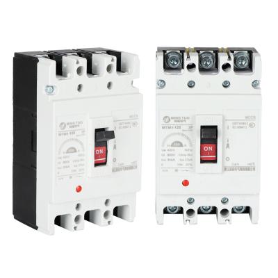 China MCCB 4P16A, 20A, 25A low voltage products motor overload and short circuit protection thermal magnetic switch safety breaker mccb ICU: 35kA ICS: 22kA for sale