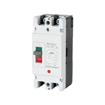 China MCCB 2P63A80A100A125A low voltage products motor overload and short circuit protection thermal magnetic switch safety breaker mccb ICU: 35kA ICS: 22kA for sale