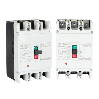 China MCCB 4P125A, 140A, 160A, 180A low voltage products motor overload and short circuit protection thermal magnetic switch safety breaker ICU: 35kA ICS: 22kA for sale