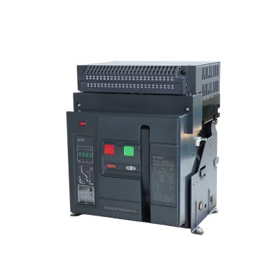 China Plastic Silver Copper Fixed Type Circuit Breaker MTW1-3200 3P/4P 2000A 2500A 2900A 3200A ACB High Level Air and Motor Overload and Short Circuit Protection for sale