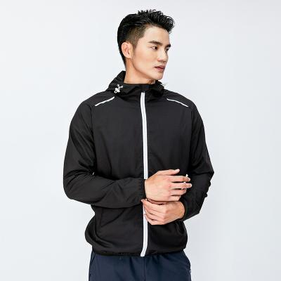 China Men's Hoodies Jacket Long Sleeve Track Shirt Full Zipper Sportswear Fitness Coat Breathable Top Workout Gym Active Sweatshirt For Men for sale