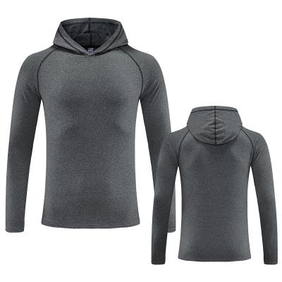 China Men's Casual Running Long Sleeve T-Shirts Sweatshirt Breathable Fitness Hoodies Sports for sale