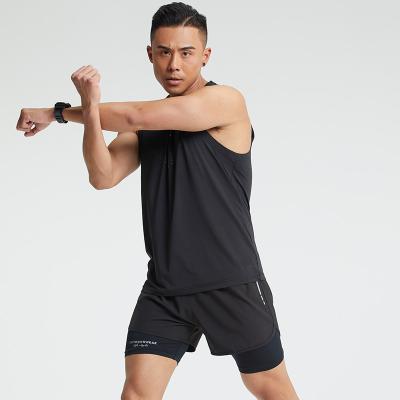 China Breathable Mens Jogging Suits Wholesale Simple Tracksuit Fitness Gym Invest 2 In 1 Sport Shorts Jogging Short Suits Sets for sale