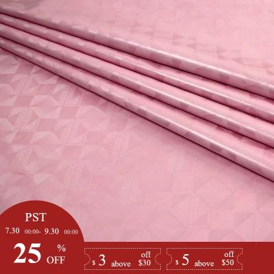 China Viable 100% cotton men's fabric shadda rose color very soft pink color lady fabric 5 yards for sale