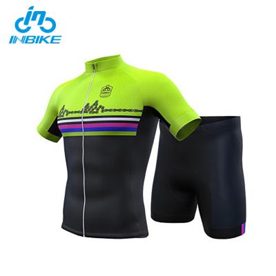 China INBIKE OEM Moutain Breathable Quick Dry Bike Shorts Bike Tank Top Tank Top Cycling Set for sale