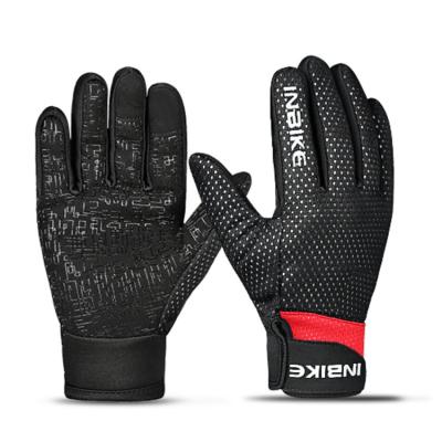 China High Quality Reflective Windstopper INBIKE Logo Touch Screen Breathable Cycling Gloves Bike Hand Gloves for sale