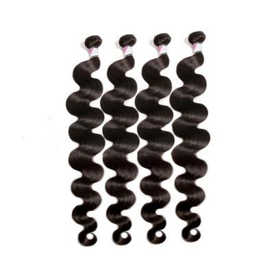 China Cheapest wave hair bundles new virgin natural straight wave peruvian remy silky straight good quality for sale