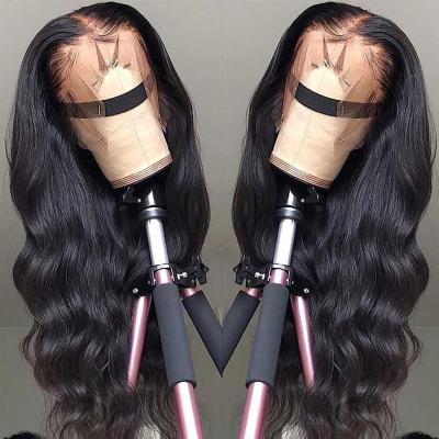 China Body Wave Bodywave Brown Wigs Human Hair Lace Front for sale