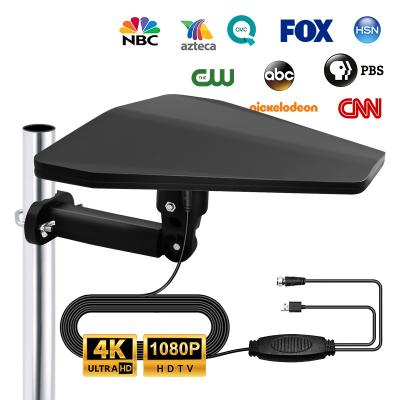 China New Selling Outdoor TV Antenna 8K 4K 1080P Supports 160 Miles Range Digital TV Antenna for Smart TV Free Local Channels for sale