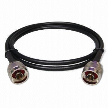 China Cabo do conector da antena da tevê RG58 com cabo dos conectores RG-58 da frequência ultraelevada à venda