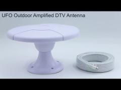 Customized 3-4dBi Omnidirectional Rv Television Antenna Motor Home Tv Antenna