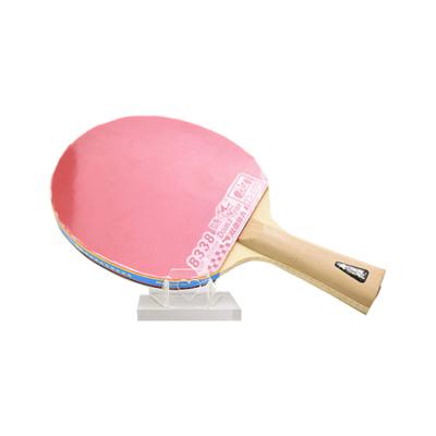 China 2022 Hot Selling Straight Handle Knob Plywood Tibhar Table Tennis Racket Horizontal Rackets 260*151mm for sale