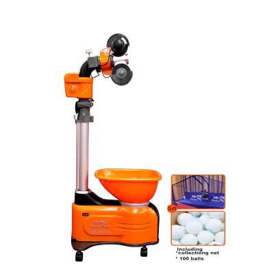 China Automatic-gathering Ping Pong Ball Tennis Ball Robot 97*55*42cm Serve Machine Custom Multi-rotation Table for sale