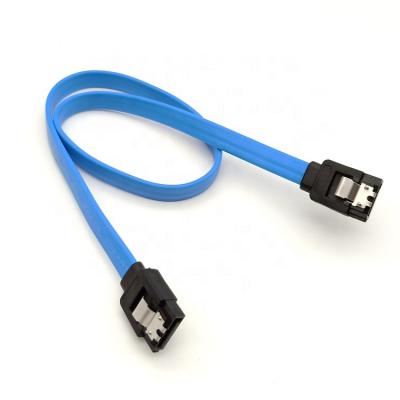 China High Speed ​​Hard Drive SSD HDD 6Gbps Locking Latch Blue Sata III 3.0 Power Extension Cable For Hard Disk HDD SSD for sale