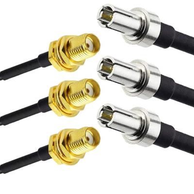 China Custom TS9 To SMA Female Connector Antenna Adapter RF Coaxial Cable Ts9 Sma Antenna Cable for sale