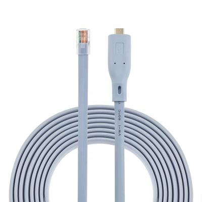 China Plug and Play 6FT USB Type C to RJ45 Data Transmission Adapter Plug and Play 6FT Console Console Cable for Cisco Router Switch for sale