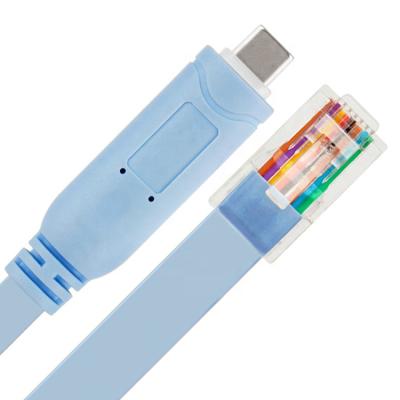 China Router C Plug and Play 6FT USB Console Switch Serial Cable to RJ45 Type Data Transmission for Cisco for sale