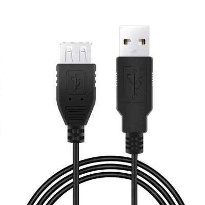 China USB A Extension Cable OEM 1m 2m Custom Data Charging Male To Female Type A Extension USB 2.0 Cable for sale