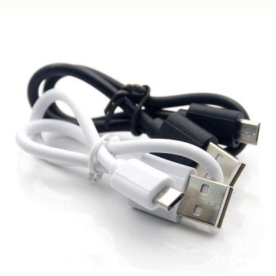 China Custom Short Short 30cm 2A Charging Single Micro B 5 Pin To USB Charger Cable For Power Bank for sale