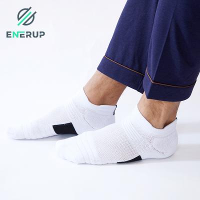 China Enerup QUICK DRY Custom Socks Ankle Sports Terry Socks Soft Antibacterial Copper Non-slip Quick Dry Men's Breathable Socks for sale