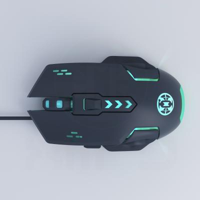 China Gaming Blast LED Lightweigt Honeyshell Laptop Wired Gaming Mouse for sale