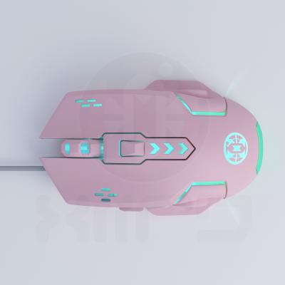 China Programmable Game Blast LED Mouse Computer Accessories RGB Buttons Gaming Mice for sale