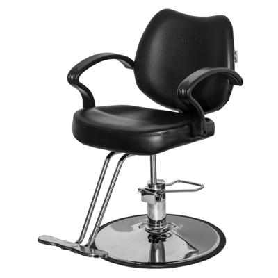 China Factory Price Durable Material Cheap Mat Shop Salon Chair Hydraulic Base Vintage Hairdresser for sale