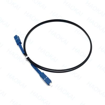 China FTTH Drop Fiber Patch Cord SC APC FC ST LC Staaldraad FRP Data Center Systems Te koop