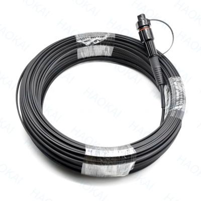 China IP68 Outdoor Drop Cable FTTX Solution Fiber Optic Patch Cord Waterproof Connector for sale