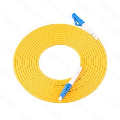 China Duplex Lc Lc Patch Cord Single Mode Fiber Optic Patch Cord High Density Architectures for sale