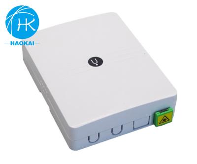 Κίνα Τείχος τοποθετημένο Fiber Rosette Box 1port 2port Mini Faceplate Οπτικό FTTH Box προς πώληση