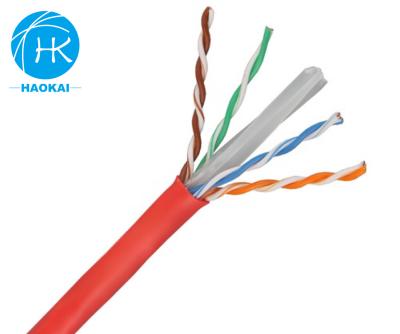 China PVC Jacket Cat 6 Network Cable 23awg 8 Conductor  Cca Communication Cable for sale