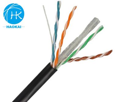 China Jelly-gefülltes externes LAN-Kabel PVC-Jackett UTP CAT6 Außennetzwerkkabel zu verkaufen